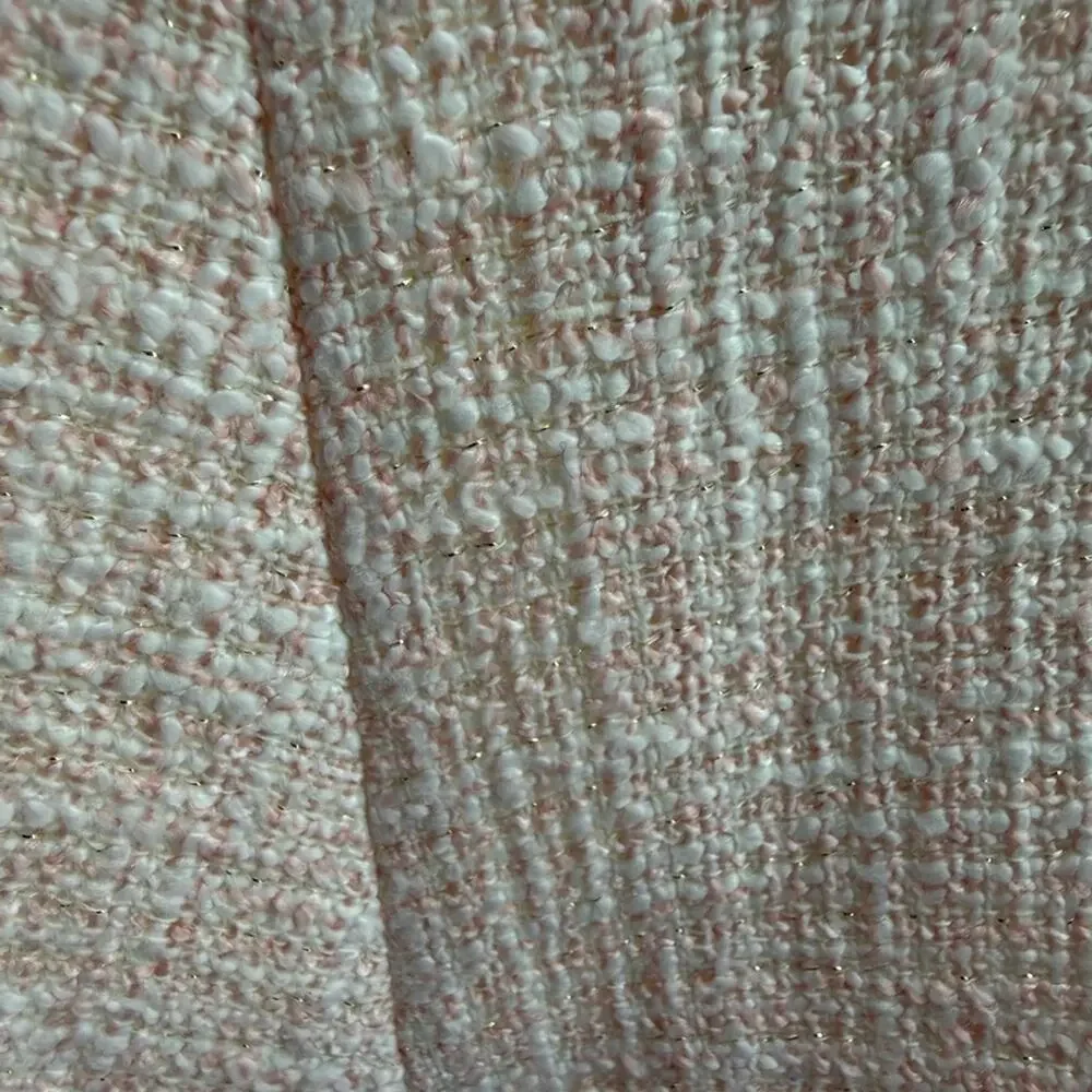 Preston & York Women’s 8 Light Pink, white and gold Tweed feminine Blazer - Picture 12 of 14
